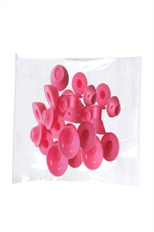 Pack Of 30 Hair Style Rollers Pink